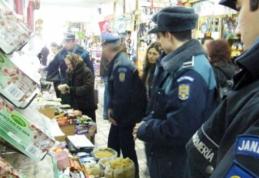 RAZII prin magazine, polițiștii au găsit produse ILEGALE la vânzare