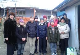 „Împreună pentru semenii noştri!” activitate de voluntariat la Şcoala Gimnazială nr. 1 Corlăteni - FOTO