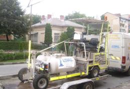 A început marcarea străzilor din Dorohoi