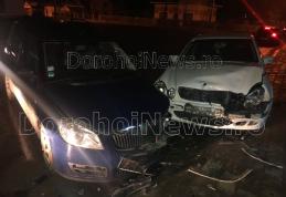 Accident pe strada G. Enescu din Dorohoi. Femeie rănită în timp ce se afla într-o mașină staționată