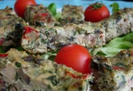 Drob din piept de pui cu ciuperci