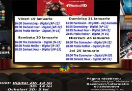 Vezi ce filme vor rula la Cinema „MELODIA” Dorohoi, în săptămâna 19 - 25 ianuarie – FOTO