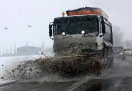 Utilajele de deszăpezire au acționat pe drumurile naționale și județene. Vezi starea drumurilor!