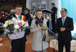 Ibăneșteanca de aur a halterelor românești LOREDANA TOMA – „Cetățean de Onoare al Comunei Ibănești, județul Botoșani” - FOTO