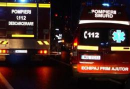 Incendiu izbucnit la o casă din Dorohoi! Un tânăr de 29 ani intoxicat cu fum, salvat de pompieri