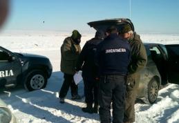 Amenzi de peste 5000 lei în urma unor controale ale jandarmilor pe acumulările Bucecea şi Rogojeşti - FOTO