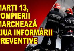 Pompierii din județul Botoșani vor desfășura activități dedicate „Zilei Informării Preventive”
