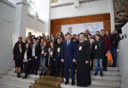 Delegaţie Erasmus+ din patru ţări, la Palatul Administrativ - FOTO