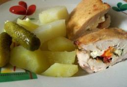 Piept de pui în stil milanez