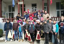 Acțiune de voluntariat la Școala Gimnazială nr. 1 Suharău - FOTO