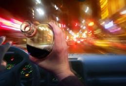 Cinci dosare penale întocmite de polițiști pentru șoferi depistați sub influența alcoolului la volan