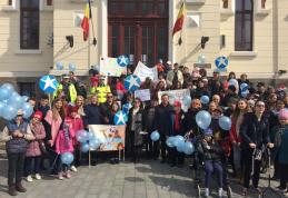 Marșul Prieteniei organizat de Centrul Star of Hope Dorohoi - FOTO