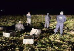 Focuri de armă la frontiera cu Ucraina trase de poliţiştii de frontieră din Dorohoi pentru reţinerea unor contrabandişti - FOTO