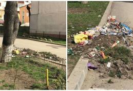 Primim la redacție – „Mulțumim administrației locale pentru gunoiul depozitat zi de zi la colțul blocului” - FOTO