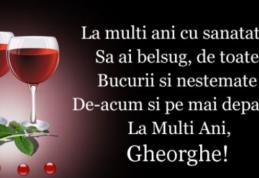 Celor care îşi serbează onomastica de Sfântul Gheorghe, redacția Dorohoi News le urează La Mulți Ani!