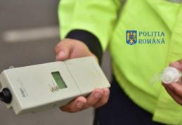 Șofer prins de polițiști în timp ce conducea băut