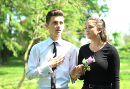 Seminariștii dorohoieni în vizită la Memorialul Ipotești - FOTO