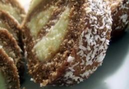 Ruladă cu cremă de lapte praf