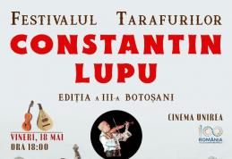 Manifestare cultural-artistică la Botoșani: Festivalul Tarafurilor „Constantin Lupu”
