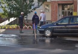 Avariile se ţin lanţ la conductele de apă din Dorohoi - VIDEO | FOTO