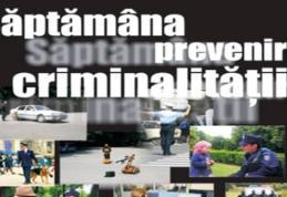 Săptămâna prevenirii criminalităţii organizată de poliţia botoşăneană