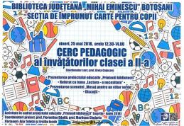 Învătăţătorii se reunesc vineri, la Biblioteca Judeţeană