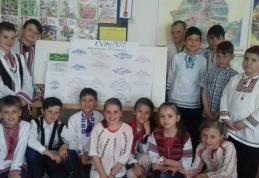 „În lumea lui Creangă” - proiect tematic la Şcoala Primară Rediu, comuna Rădăuţi Prut - FOTO