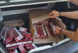 Masină și produse de contrabandă confiscate de poliţiştii botoșăneni