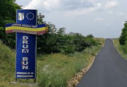„Singurul drum naţional de pământ” a fost asfaltat - FOTO
