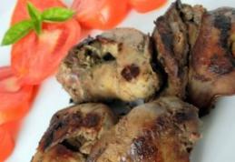 Ficăței de pui la tigaie fără ulei