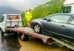 Accident provocat de un șofer fără permis