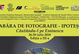 Astăzi începe la Ipotesti cea de a III-a ediţie a taberei foto „Căutându-l pe Eminescu”