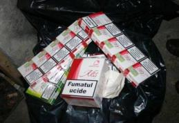 S-a ales cu dosar penal pentru contrabandă, după ce a fost prins cu câteva pachete de ţigări netimbrate
