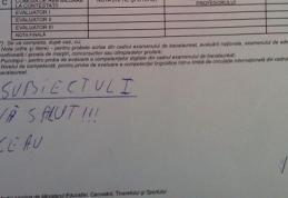 Ce a scris un elev într-o lucrare la BAC la română. De râs sau de plâns?