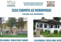 Zilele Europene ale Patrimoniului desfăşurate la Dorohoi sub genericul „Locuri ale memoriei”