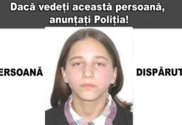 Adolescentă dată în urmărire, după ce a plecat la școală și nu s-a mai întors. Aţi văzut-o?