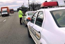 Control cu surprize. Copil în vârstă de 12 ani depistat în timp ce conducea o mașină avariată 