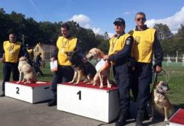 Câinele de serviciu Nona, la un pas de podium
