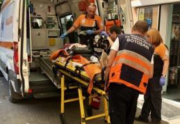 Angajat al unei societăți din Botoșani în stare gravă după ce un stâlp de beton s-a prăbuşit peste el