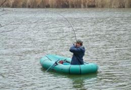 A trecut Prutul pentru a pescui în Moldova