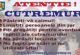 Cutremur puternic în România! L-ai simțit?