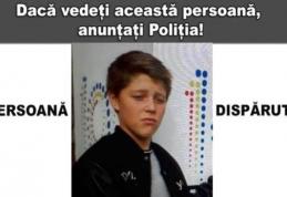 ALERTĂ! Poliţiştii caută un minor din Broscăuți, dispărut de acasă!