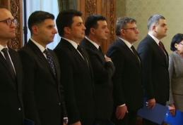 Noii miniştri acceptați din Guvernul Dăncilă au depus jurământul, la Palatul Cotroceni