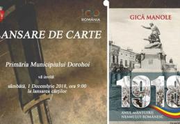 Lansare de carte la Primăria municipiului Dorohoi