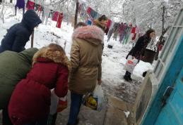 Elevii voluntari de la Școala Gimnazială „Gheorghe Coman” din Brăești - FOTO