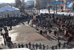 Horă, tradiție și mâncare ostășească de 1 Decembrie 2018 la Dorohoi - VIDEO/FOTO