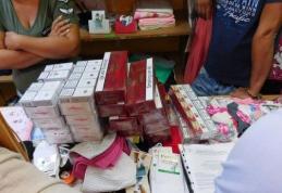 Țigări de contrabandă descoperite la vânzare în două magazine din Botoșani