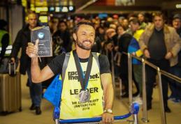 Eveniment deosebit organizat la Botoșani pentru primirea pompierului ultramaratonist Iulian Rotariu - FOTO