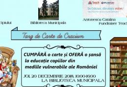 Târg de „Carte de Crăciun” la Biblioteca Municipală Dorohoi