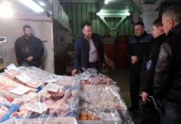 Amplă acțiune de verificare a agenților economici care comercializează carne